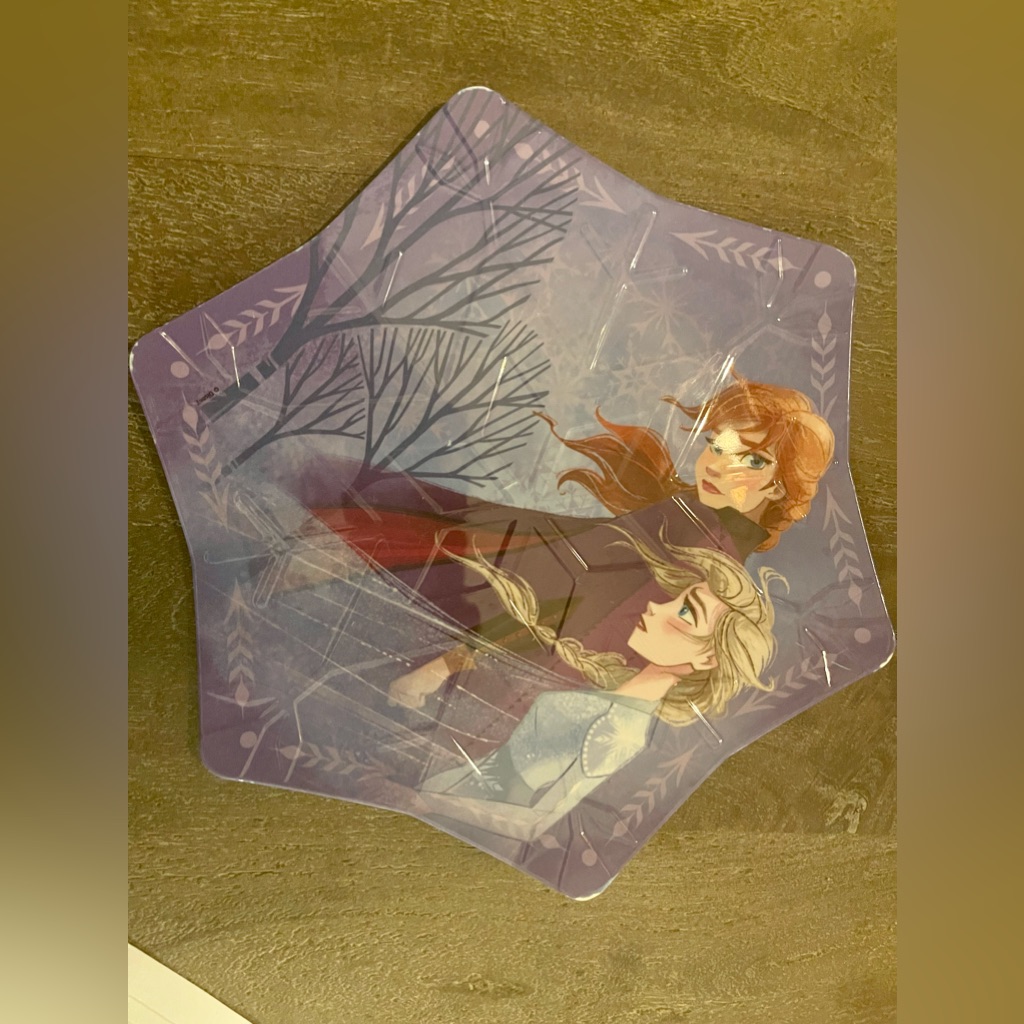 Zak! Designs “Frozen Ii - Elsa & Anna” Plates - Set Of 2